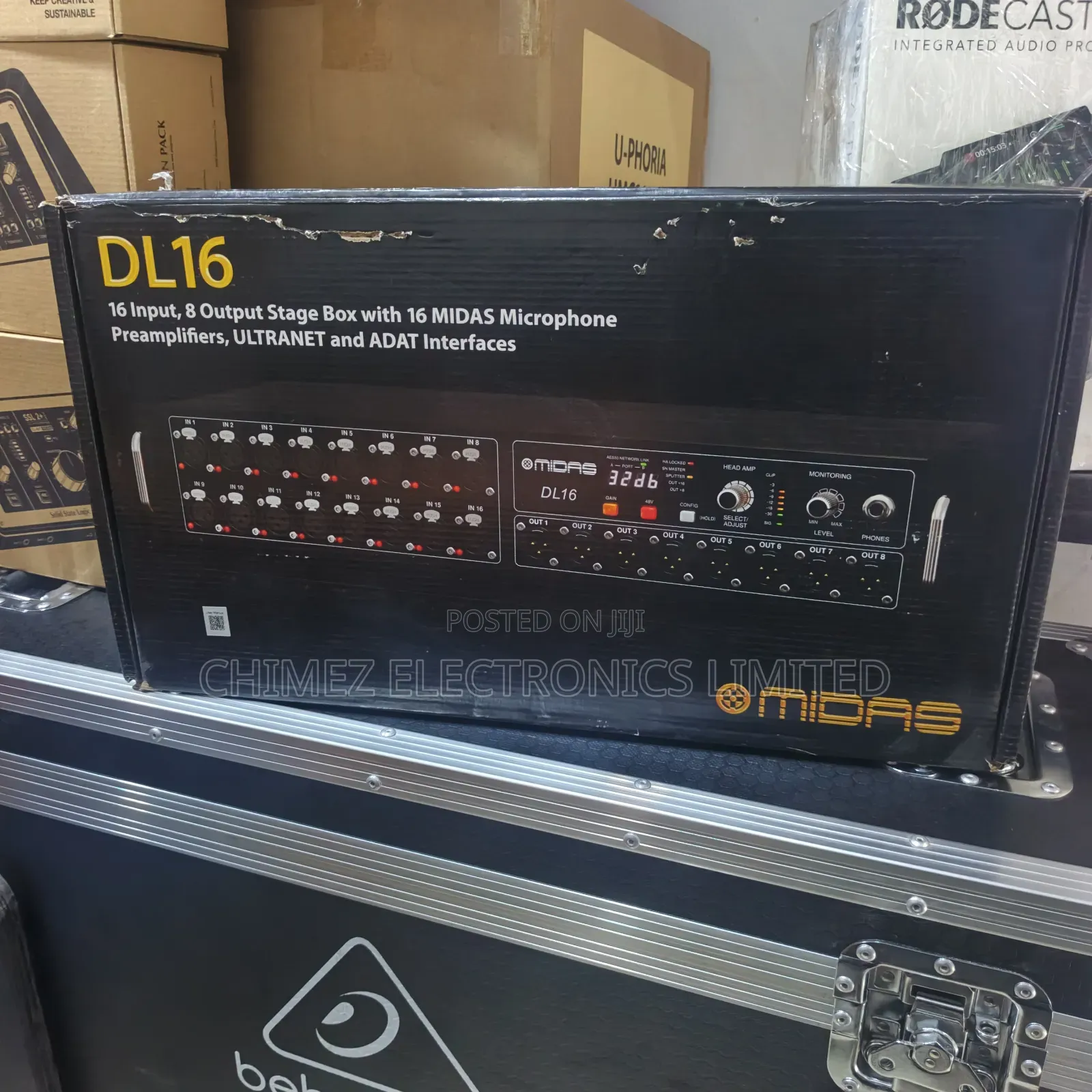 Dl16 Behringer Digital Stage Box