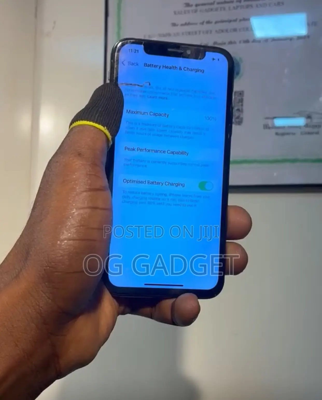 Apple iPhone X 64 GB Blue