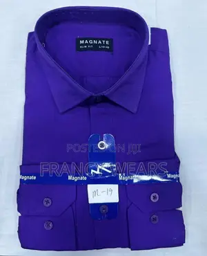 Plain Men’S Office Shirts