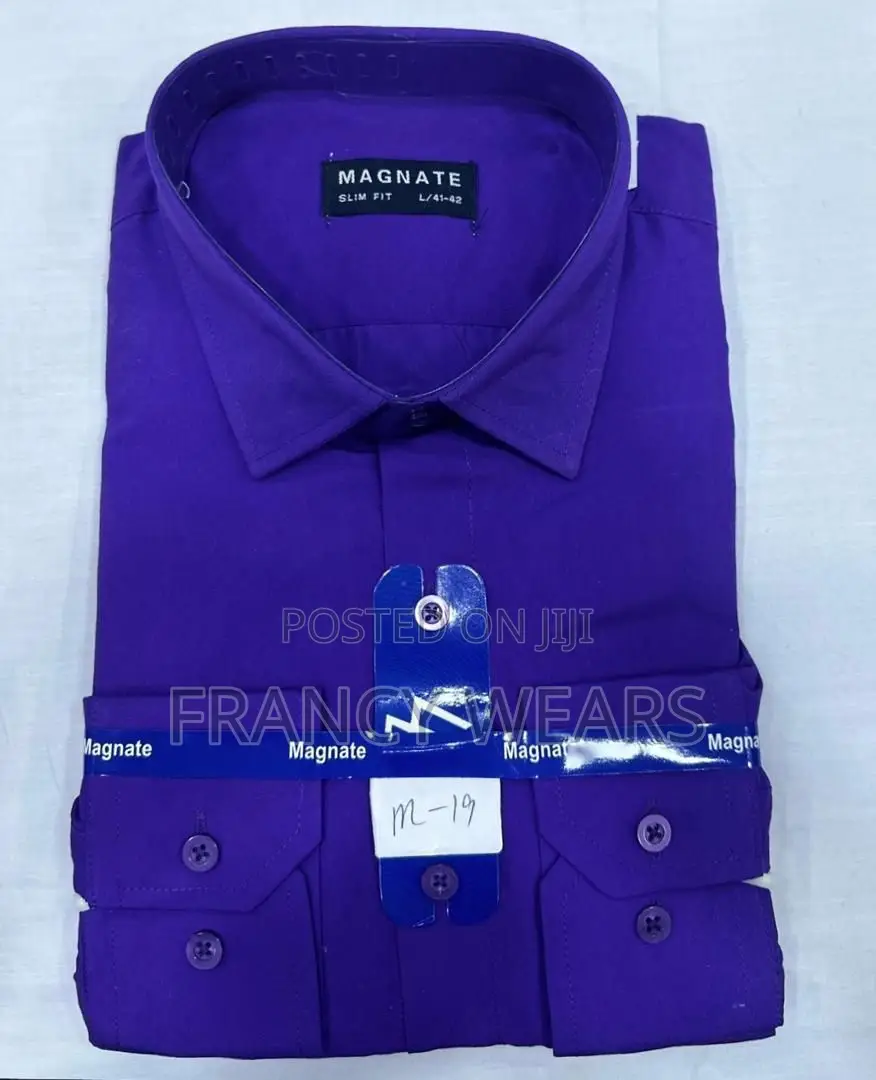 Plain Men’S Office Shirts