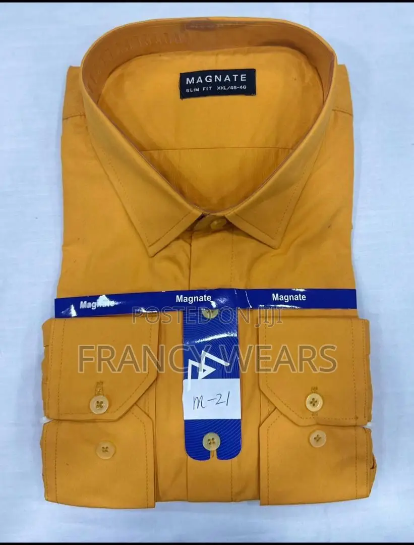 Plain Men’S Office Shirts