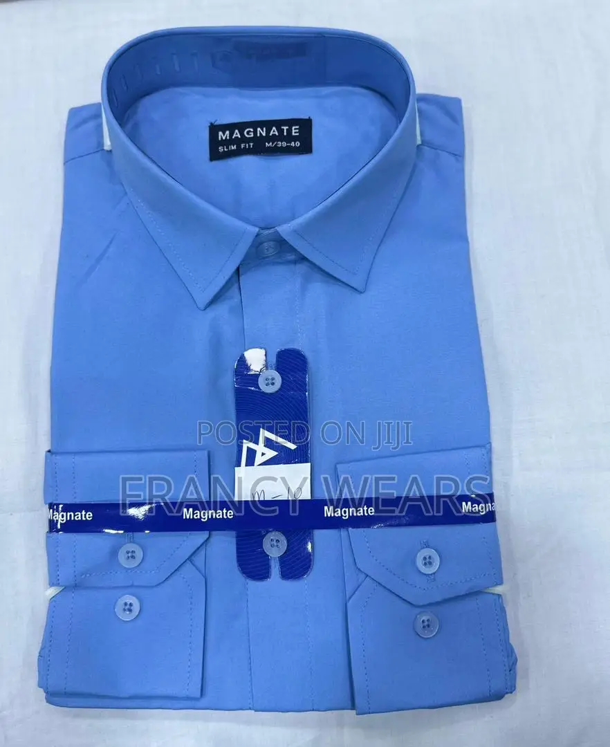 Plain Men’S Office Shirts