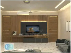 Tv Console and Wall Cladding