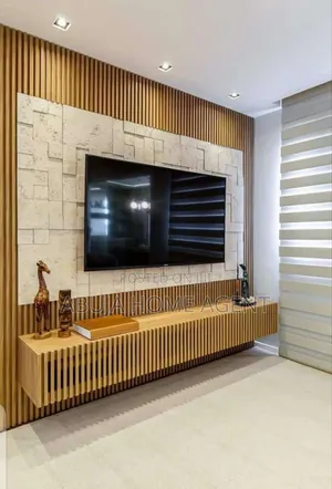 Tv Console and Wall Cladding