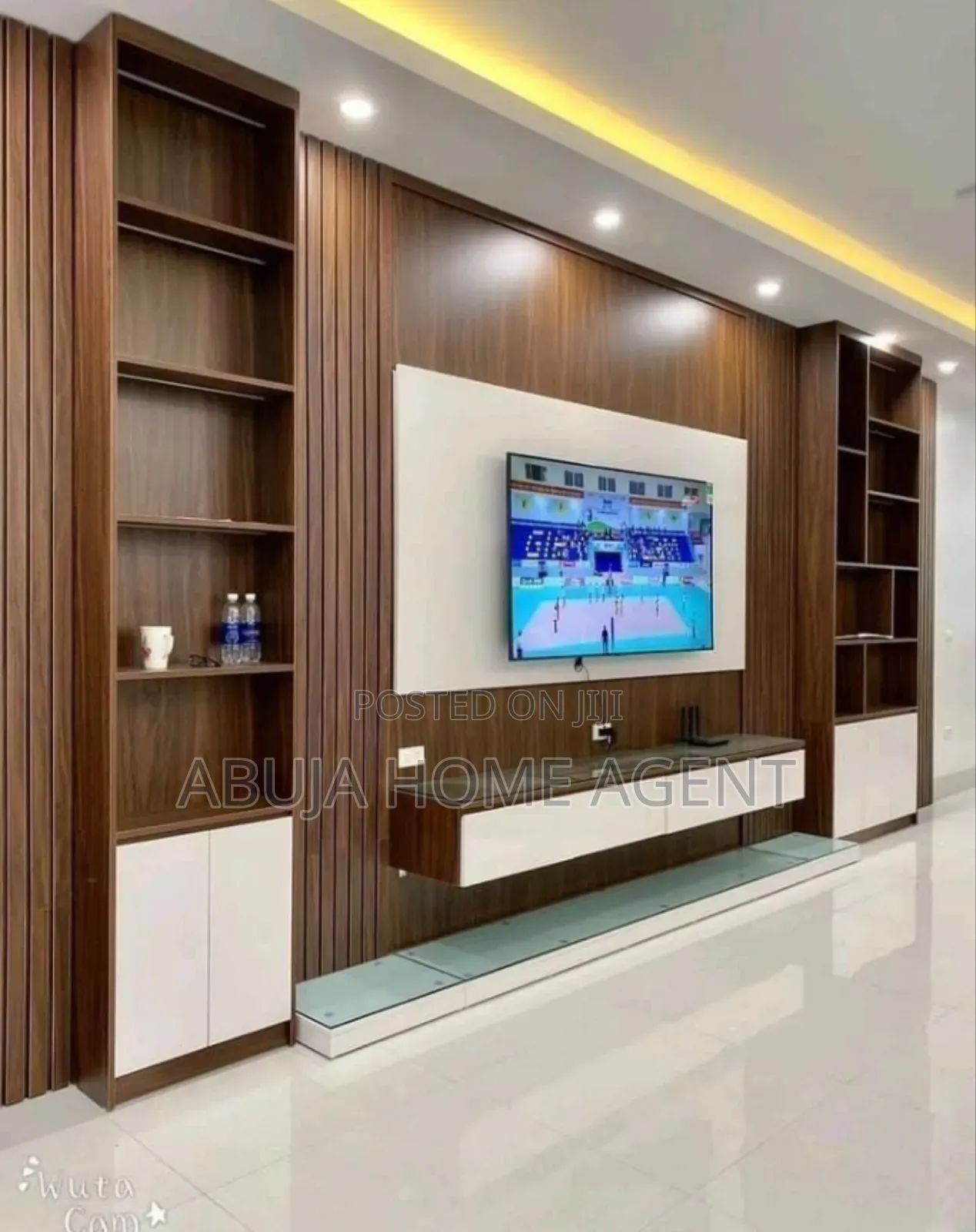 Tv Console and Wall Cladding