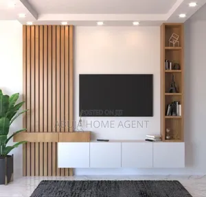 Tv Console and Wall Cladding
