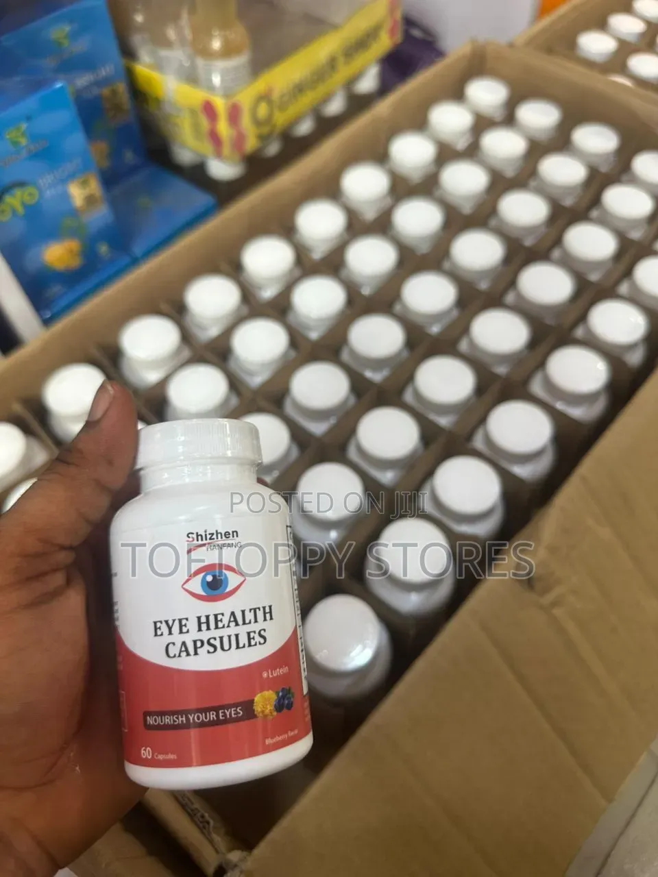 Eye Health Capsules Supplements .