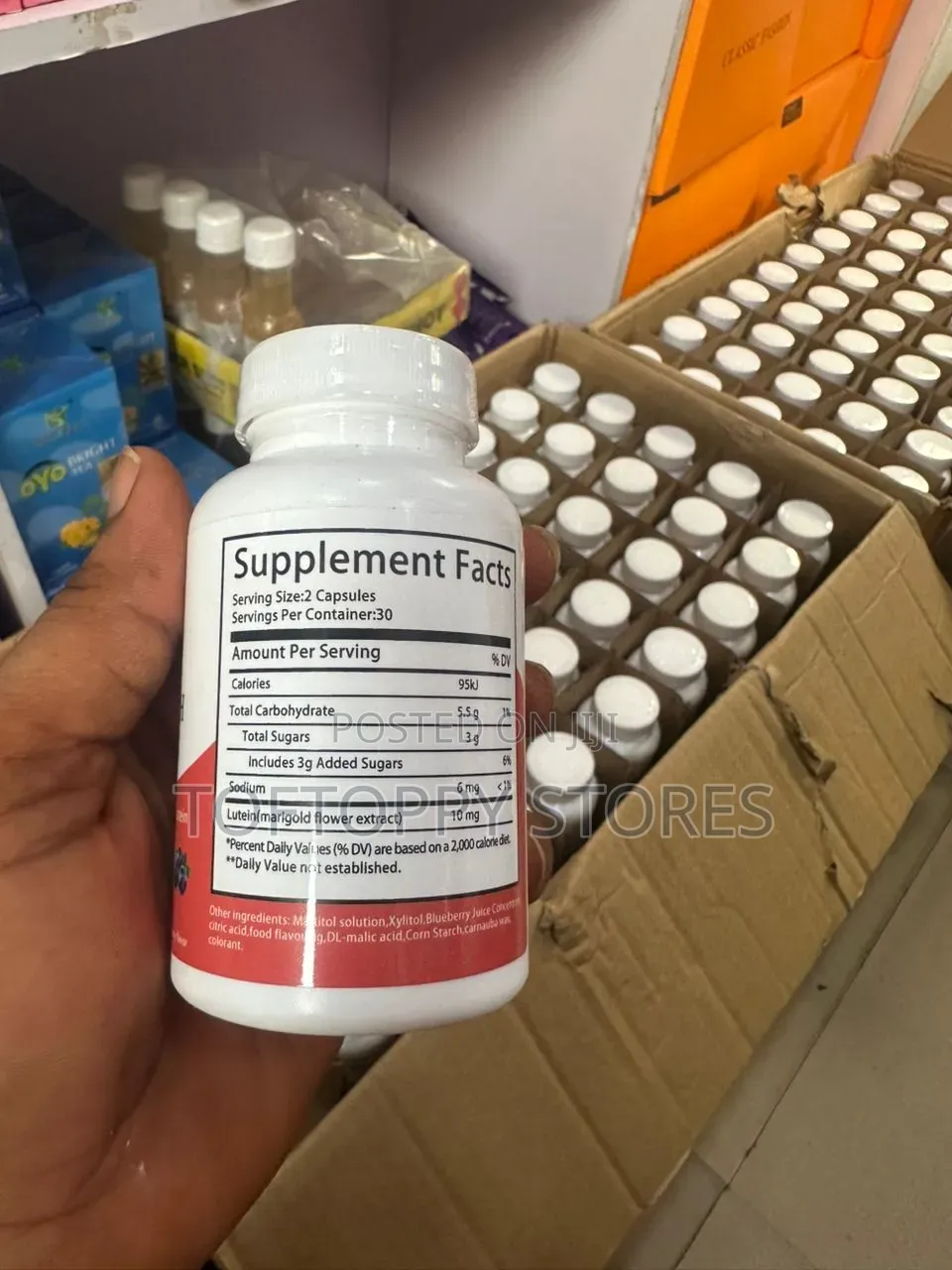 Eye Health Capsules Supplements .