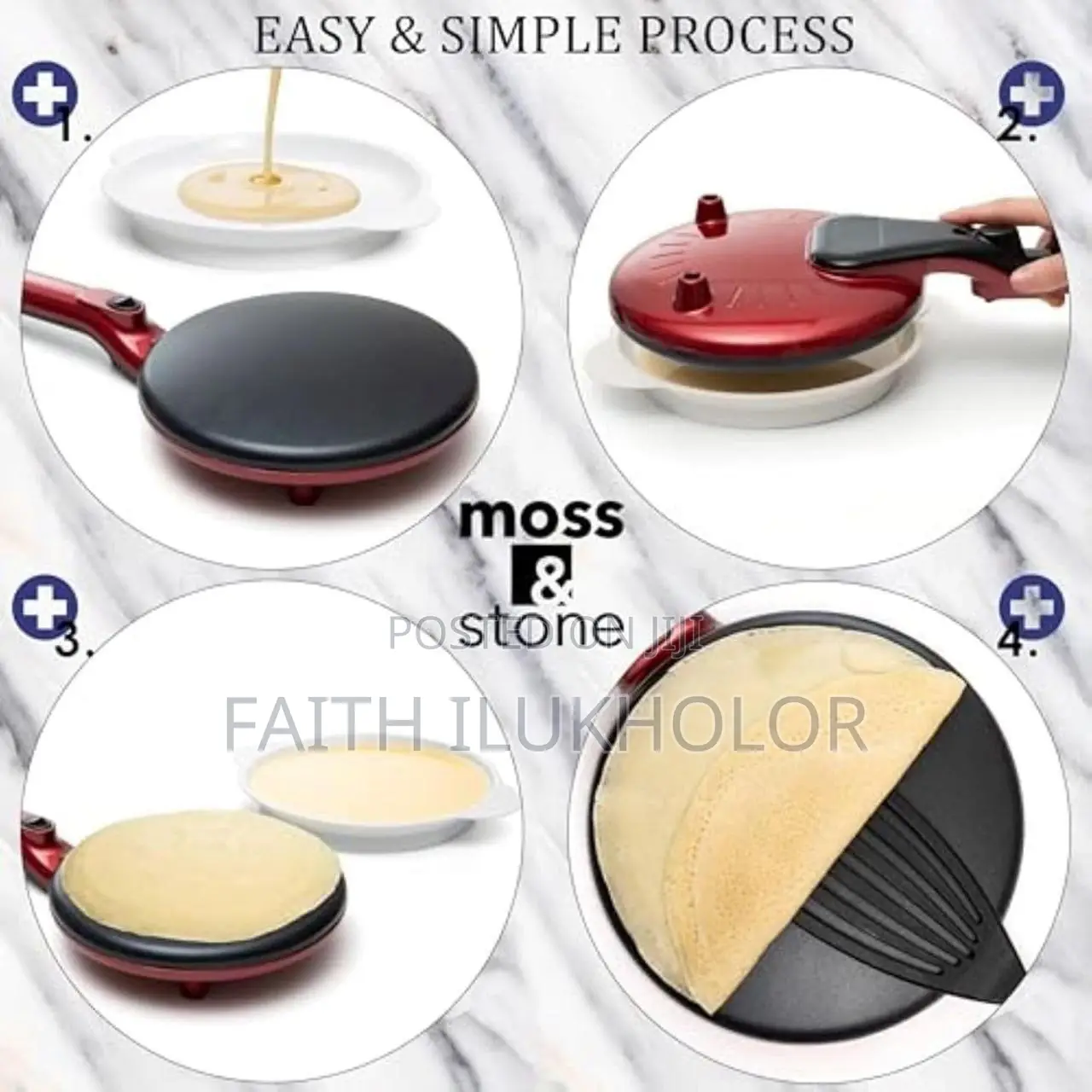 Electric Hot Nonstick Pancake Maker