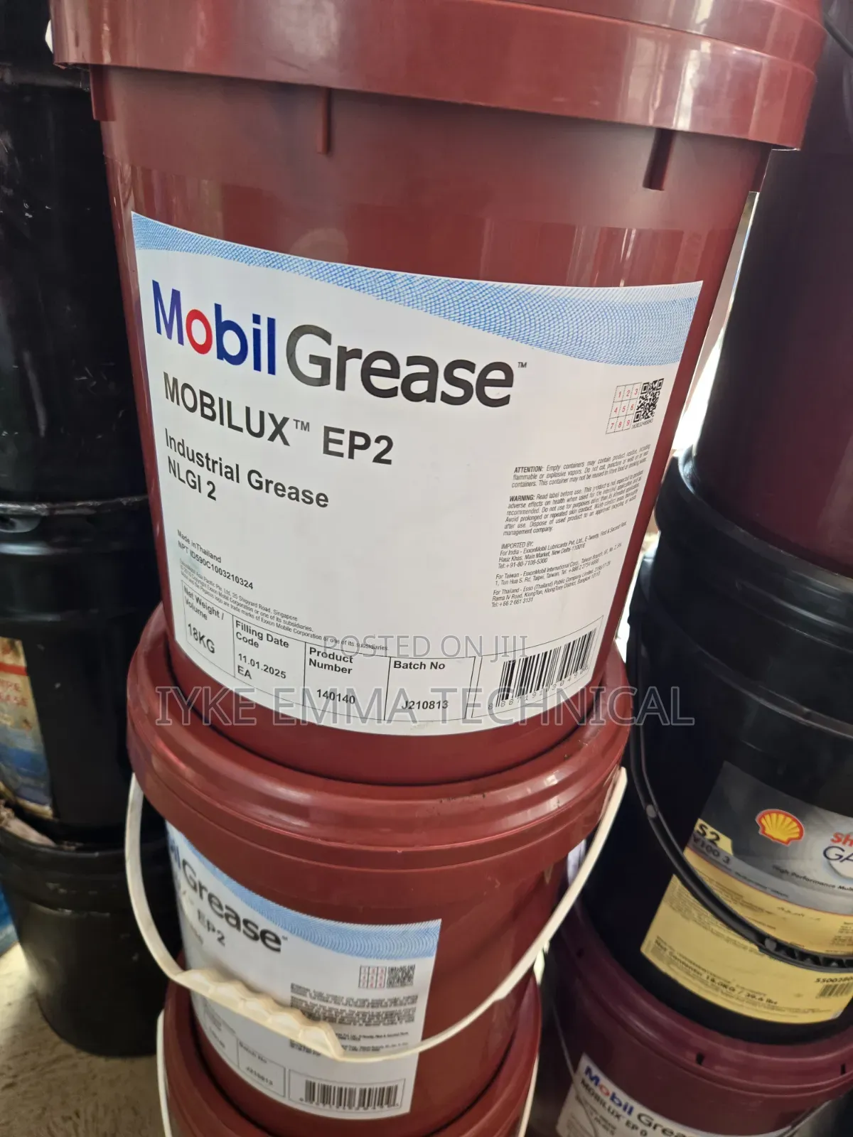 Mobilux-Ep 2 Multipurpose Grease (18kg)