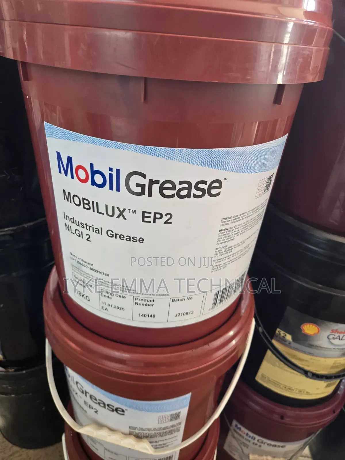 Mobilux-Ep 2 Multipurpose Grease (18kg)