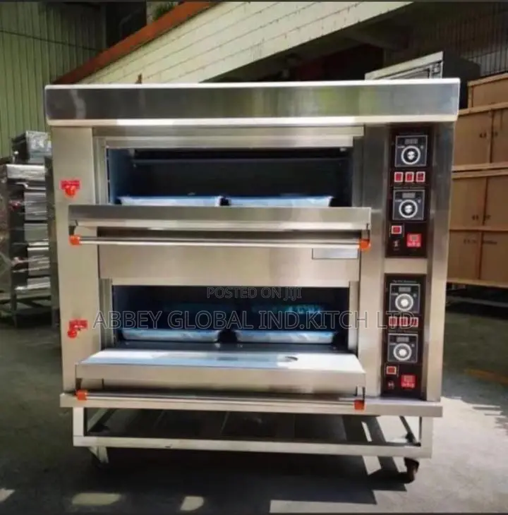 Gas Oven 2 Deck 4 Trays