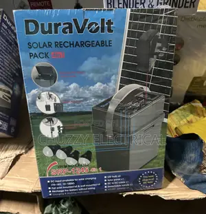 Solar Rechargeable Pack 4-in-1