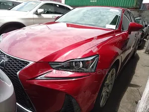 Lexus IS 350 AWD 2014 Red