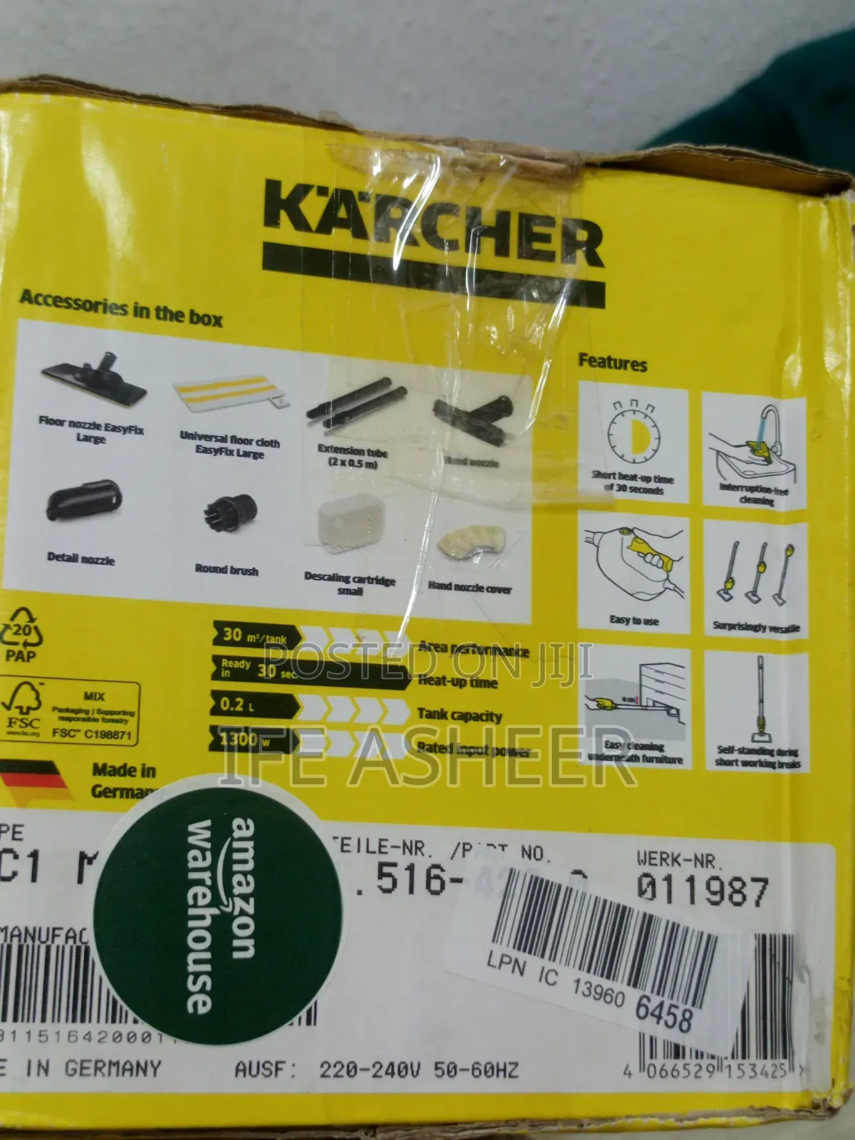 Karcher Sc1 Multi Extra Steam Cleaner