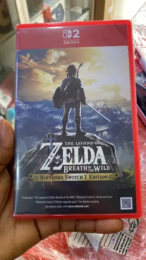 Nintendo Switch 2 Legend of Zelda Breath of the Wild