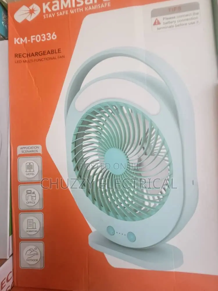 Rechargeable Led Multi-Functional Fan