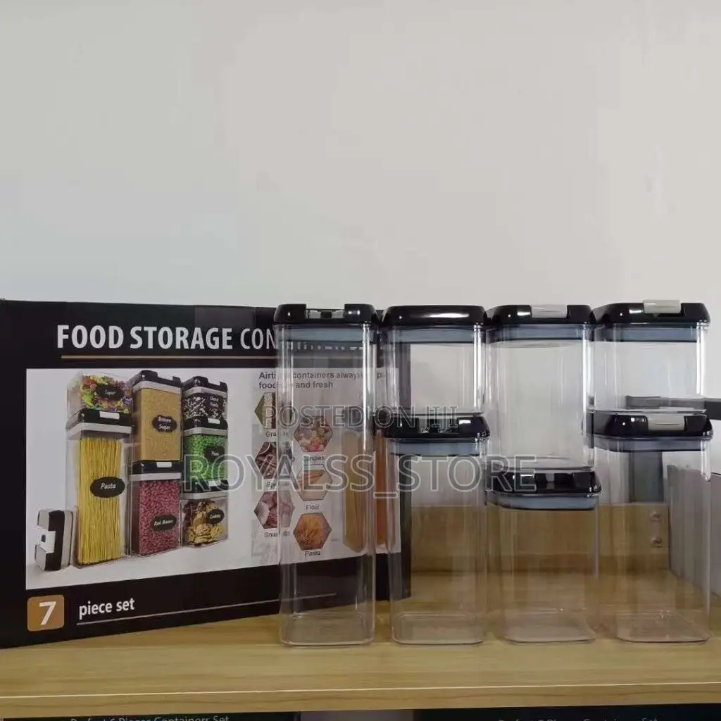 7pcs Airtight Food Storage Container Set