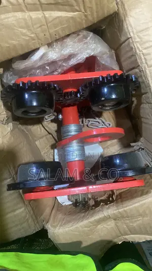 1 Ton Geared Beam Trolley – Heavy Duty Manual Push Trolley