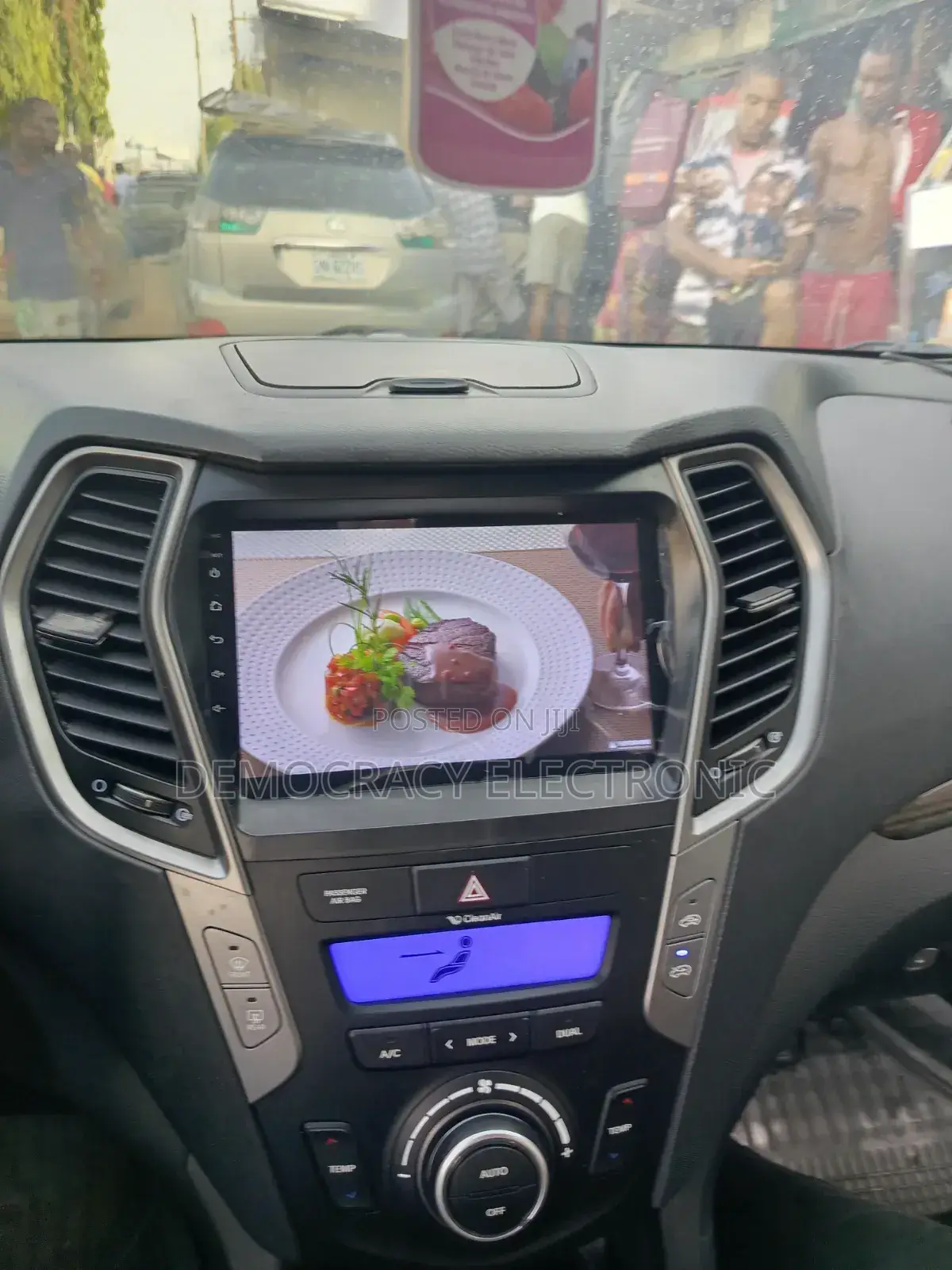 Hyundai Santa Fe Android Screen (2013/2016) With GPS Navigation (Map)