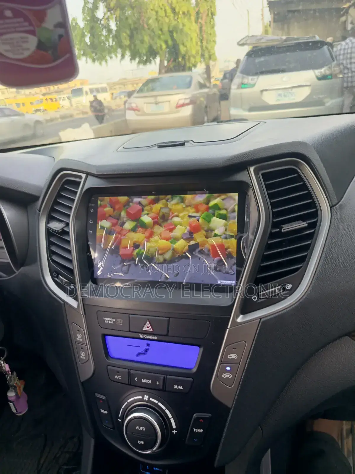 Hyundai Santa Fe Android Screen (2013/2016) With GPS Navigation (Map)