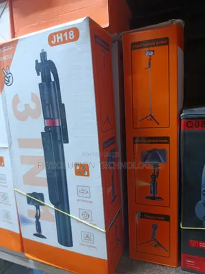 Jh18 3-in-1 Smart Selfie Stick Tripods