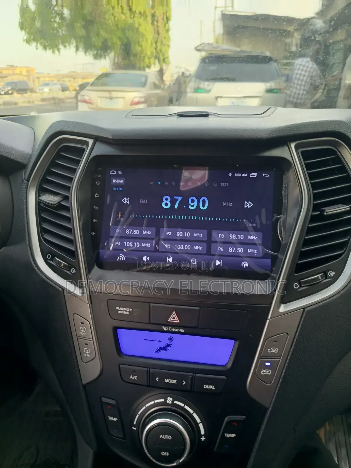 Hyundai Santa Fe Android Screen (2013/2016) With GPS Navigation (Map)