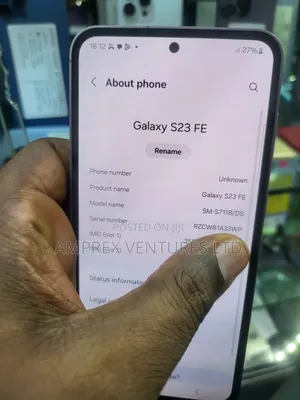 Samsung Galaxy S23 FE 128 GB Black