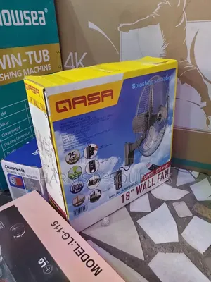 Solar-Friendly Cooling: Qasa Wall Fan QWF-1801 Energy Efficient Fan