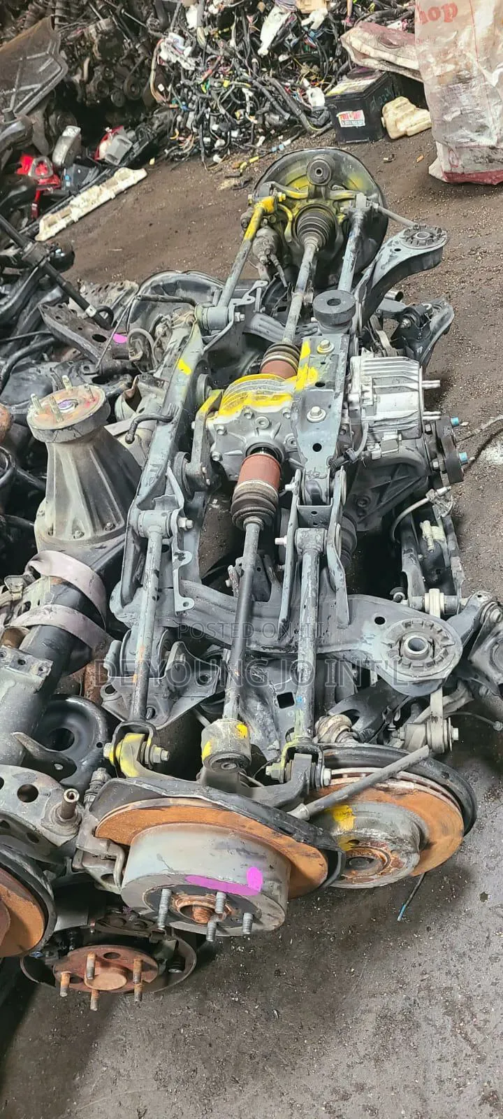 Complete Back Beam Components
