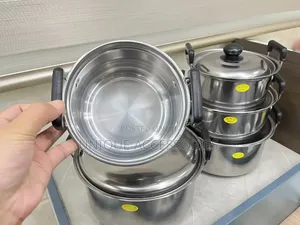24cm-16cm Thick Stainless Pot Set