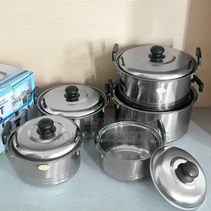 24cm-16cm Thick Stainless Pot Set