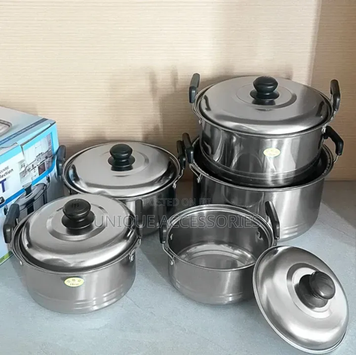24cm-16cm Thick Stainless Pot Set