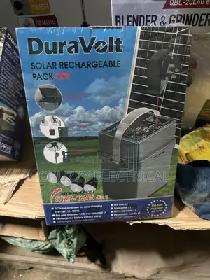 Solar Rechargeable Pack 4-in-1