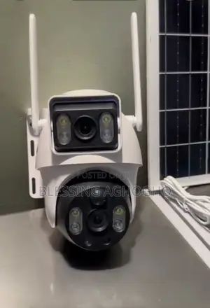 Solar Camera With Panels for Your Home and Office