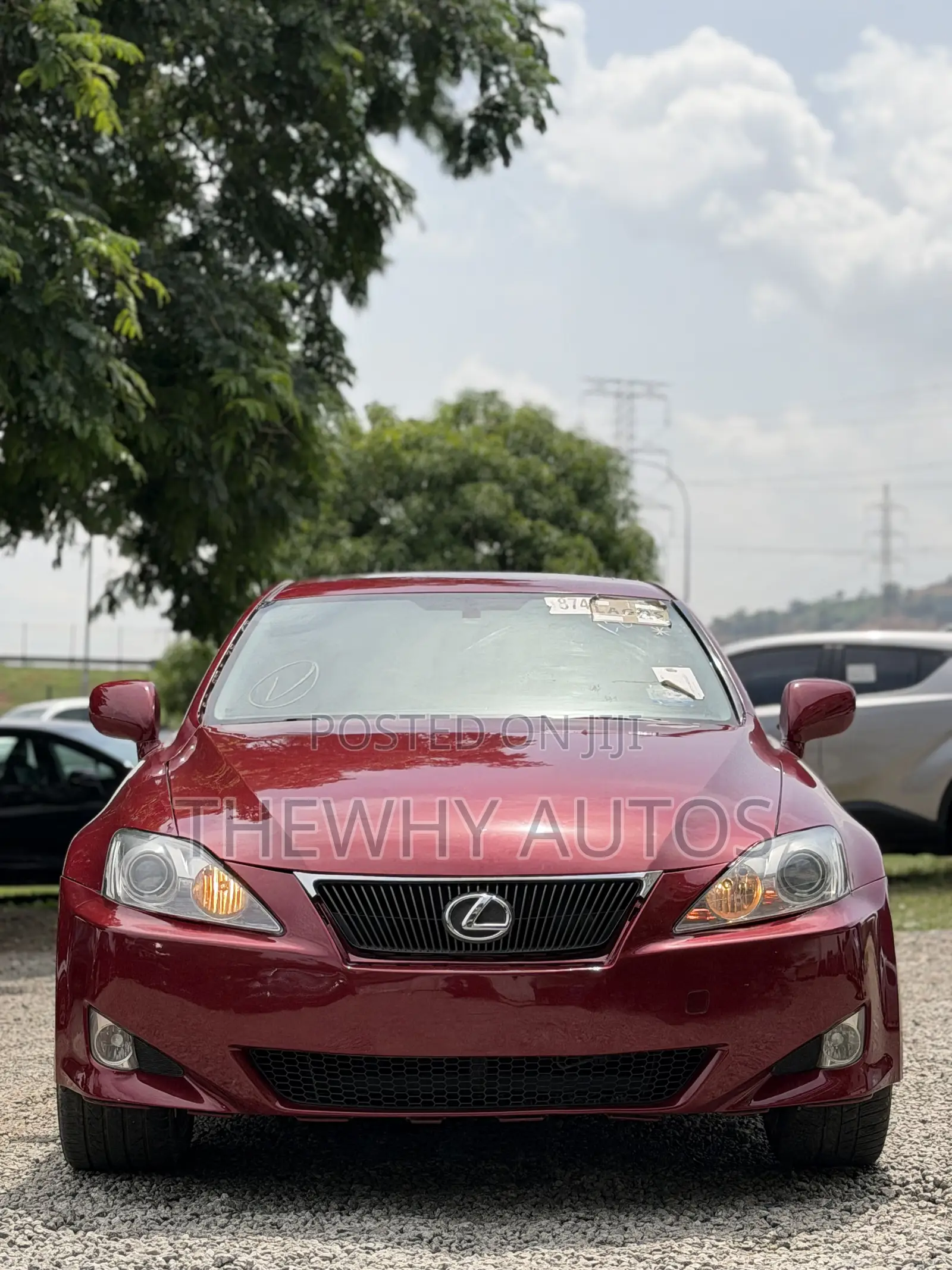 Lexus IS 250 2008 Burgundy