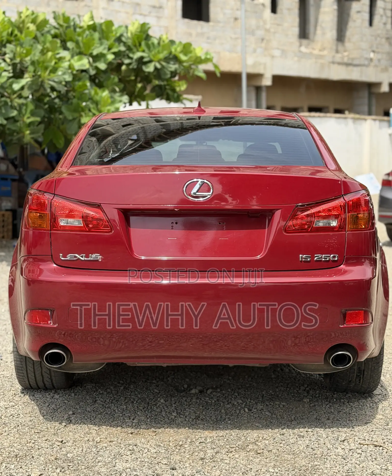 Lexus IS 250 2008 Burgundy