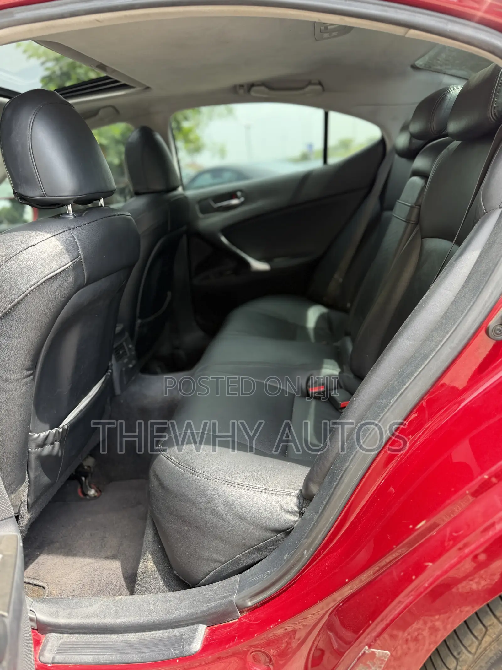 Lexus IS 250 2008 Burgundy