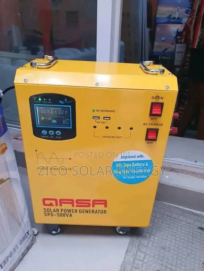 500w Qasa Solar Generator