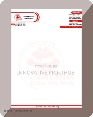Letter Head Design and Printing