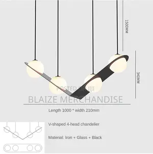 Chandelier, 4 Light Sources Ceiling Light Led Round Pendant Lighting