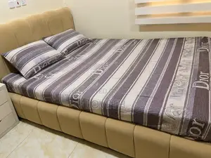 Neatly Used Bed Strong Bed Frame for Sale