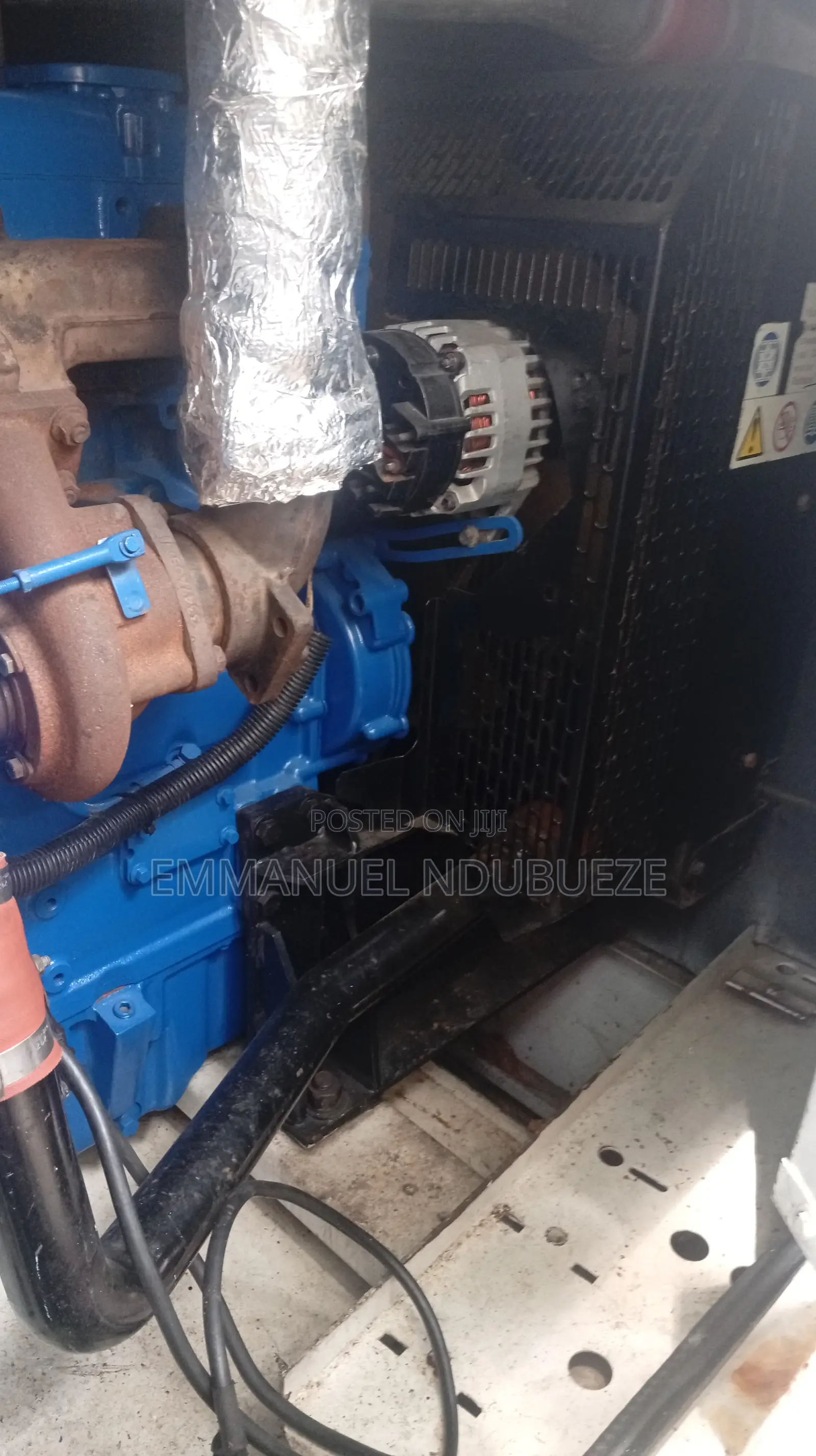 100kva JMG Perkins Soundproof Generator