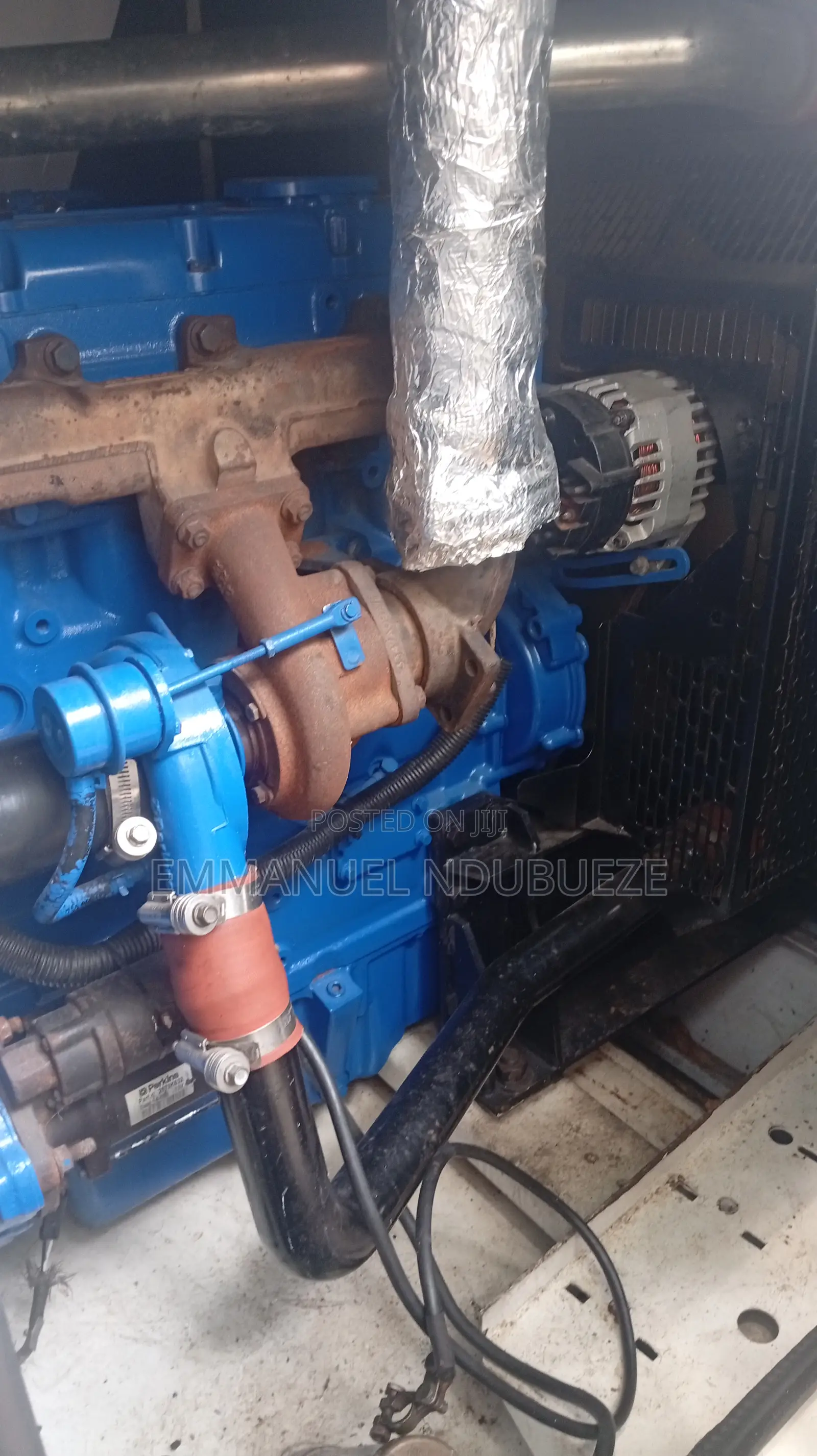 100kva JMG Perkins Soundproof Generator