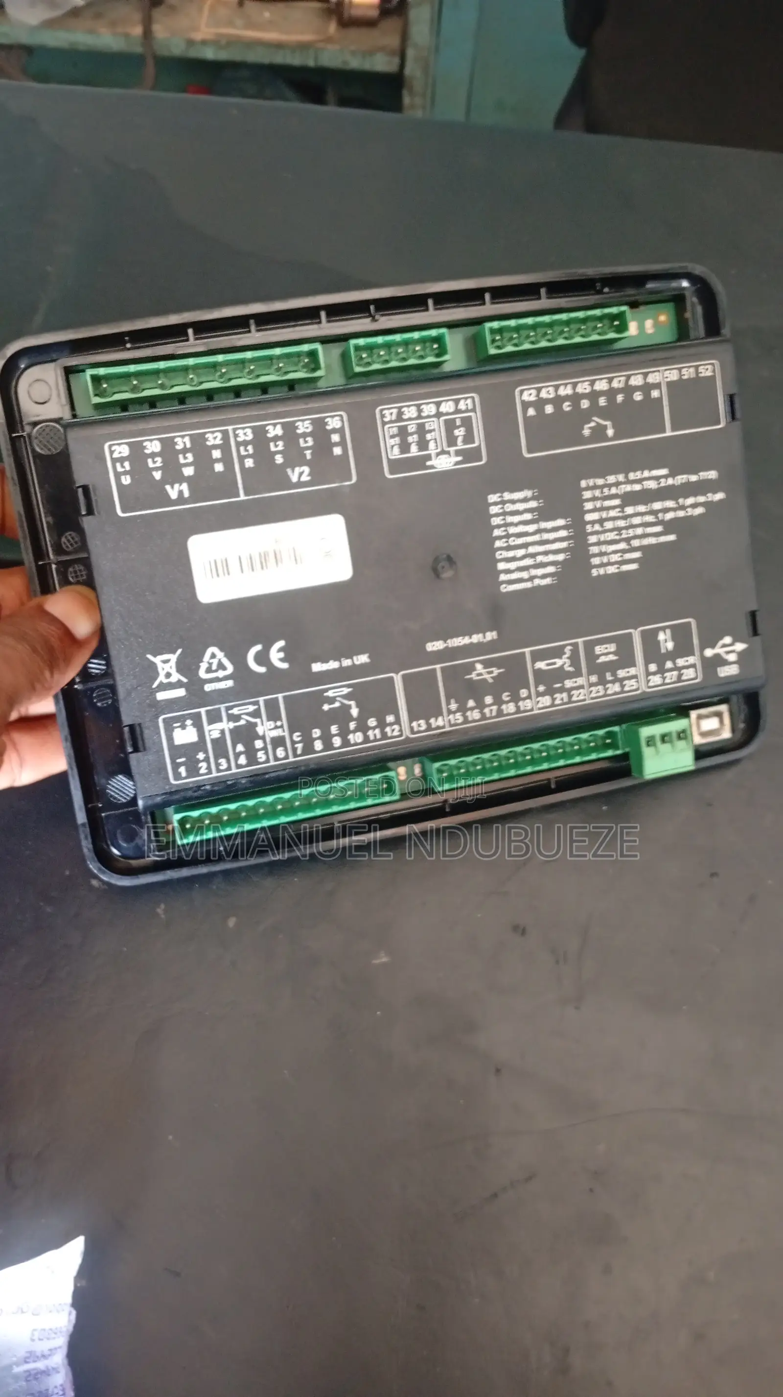 Deep Sea Digital Control Module for Perkins Generator