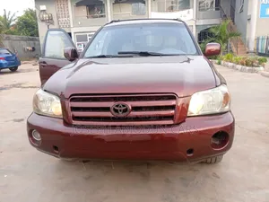 Toyota Highlander V6 2005 Red
