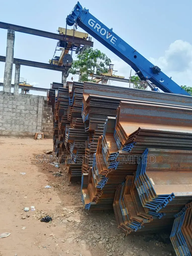 700*9mmx12mtr Sheet Piling