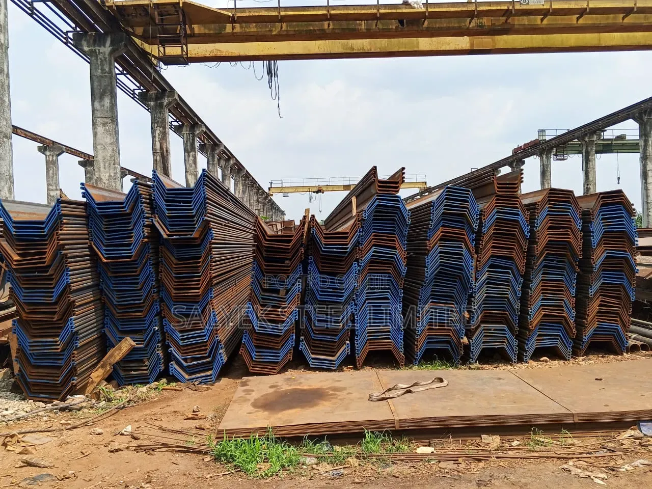700*9mmx12mtr Sheet Piling