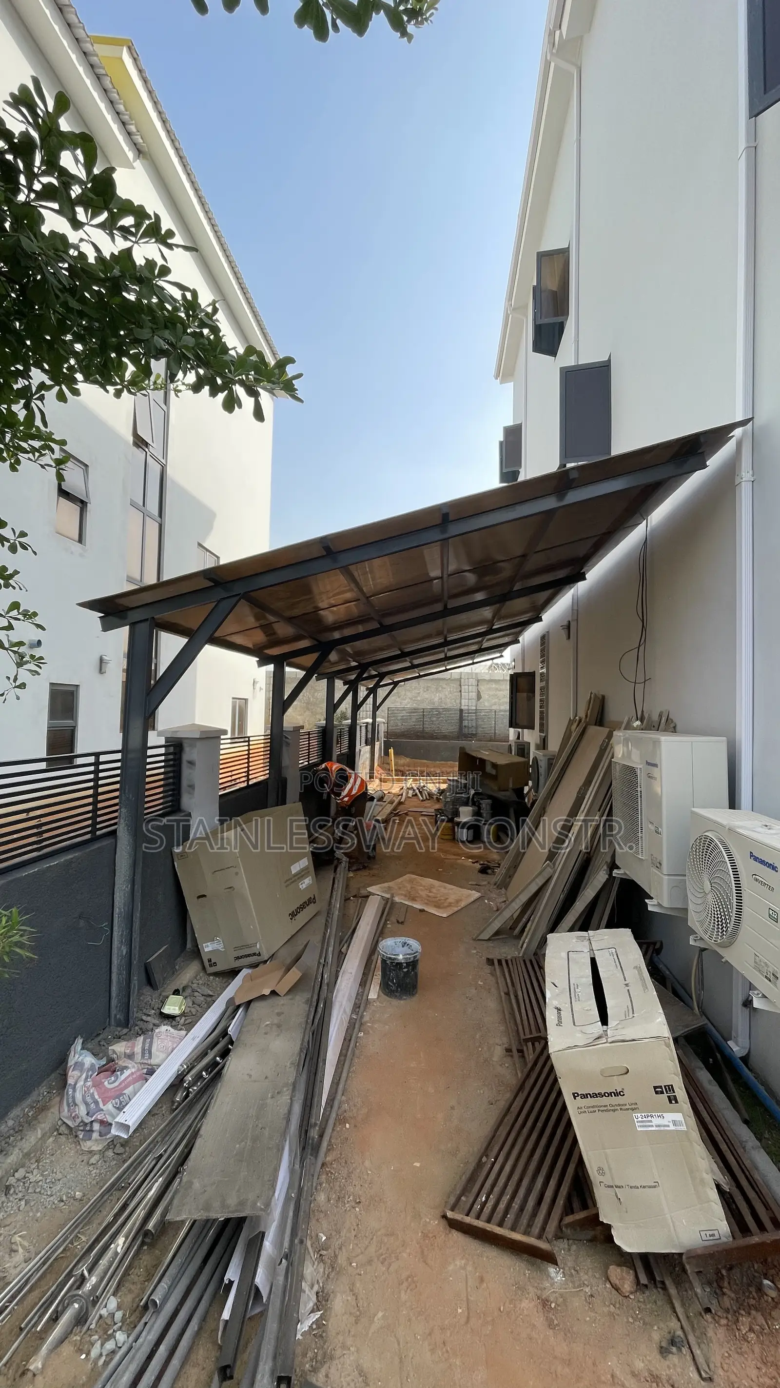 Metal Side House Sturdy Carport