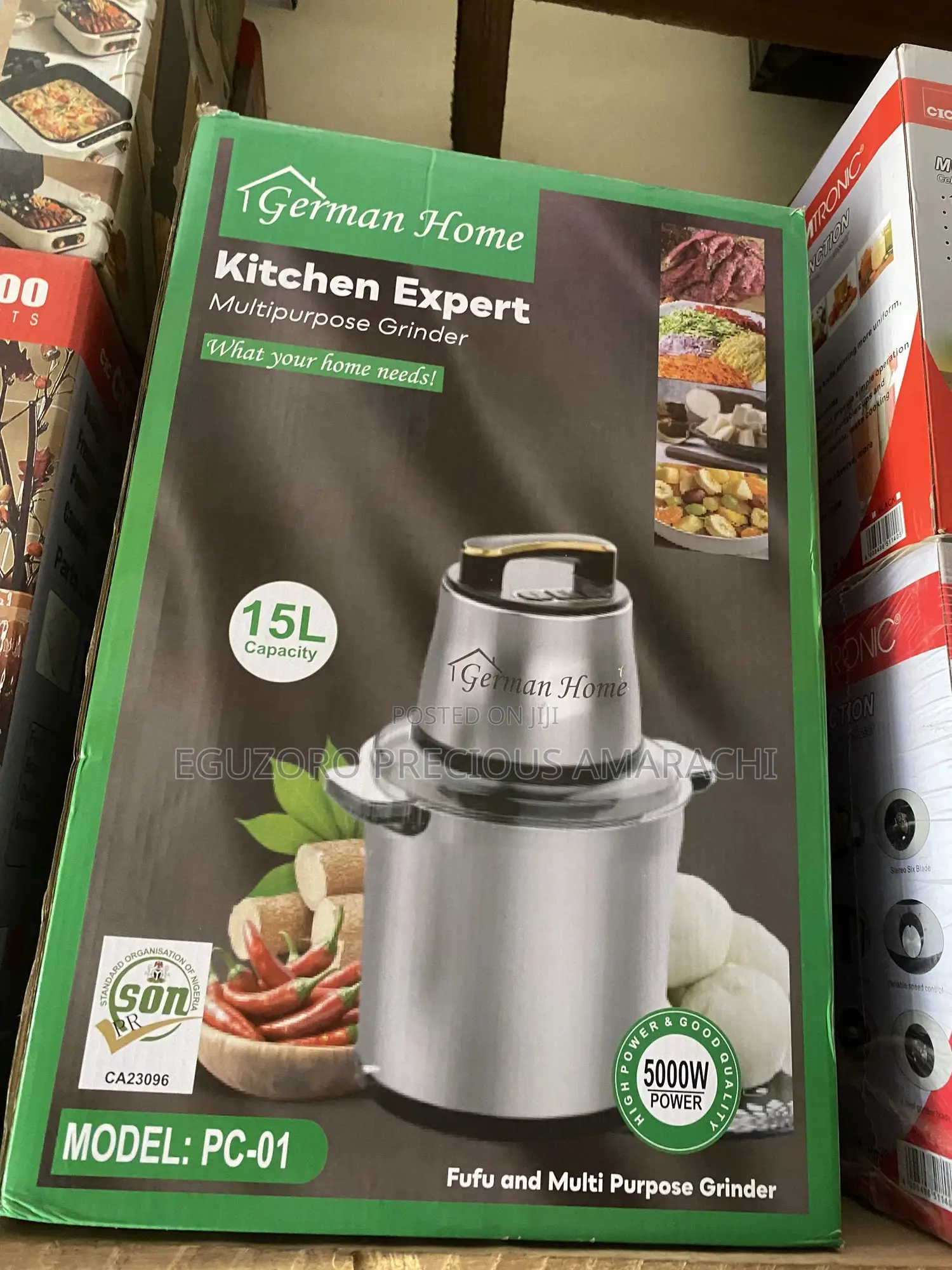 German Home Multipurpose Kitchen Expert-15l